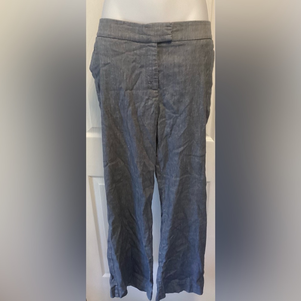 Gray Linen Pants